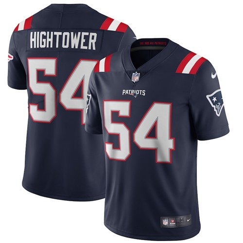 Nike Patriots 54 Dont'a Hightower Navy 2020 New Vapor Untouchable Limited Jersey Nike Patriots 54 Dont'a Hightower Navy 2020 New Vapor Untouchable Limited Jersey