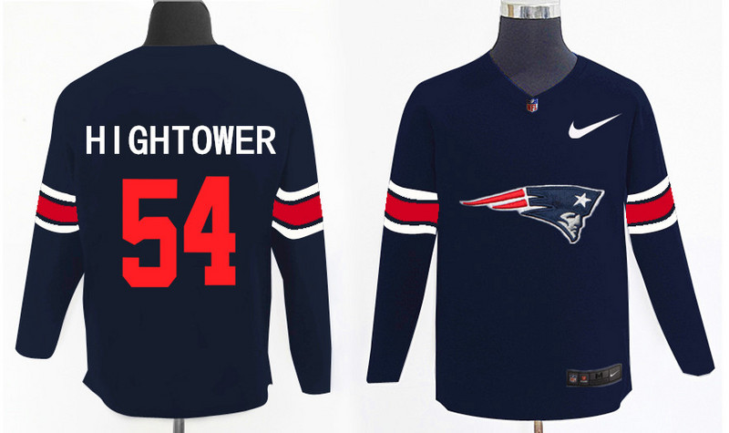 Nike Patriots 54 Dont'a Hightower Navy Knit Sweater Nike Patriots 54 Dont'a Hightower Navy Knit Sweater