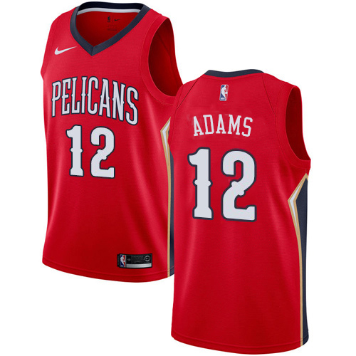 Nike Pelicans #12 Steven Adams Red NBA Swingman Statement Edition Jersey Nike Pelicans #12 Steven Adams Red NBA Swingman Statement Edition Jersey