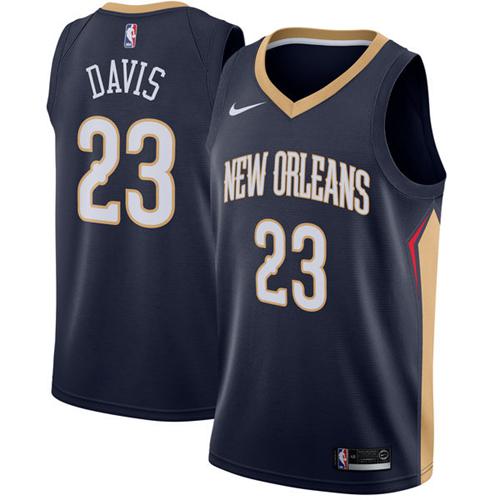 Nike Pelicans #23 Anthony Davis Navy Stitched NBA Swingman Jersey Nike Pelicans #23 Anthony Davis Navy Stitched NBA Swingman Jersey