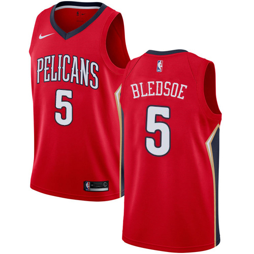 Nike Pelicans #5 Eric Bledsoe Red NBA Swingman Statement Edition Jersey Nike Pelicans #5 Eric Bledsoe Red NBA Swingman Statement Edition Jersey