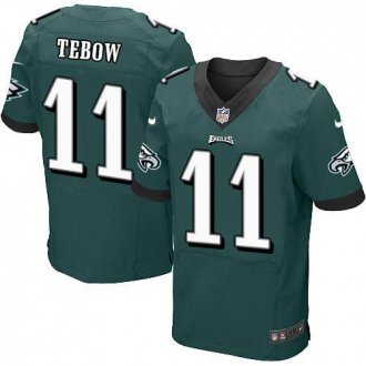 Nike Philadelphia Eagles #11 Tim Tebow Midnight Green Team Color Men's Stitched NFL New Elite jersey Nike Philadelphia Eagles #11 Tim Tebow Midnight Green Team Color Men's Stitched NFL New Elite jersey