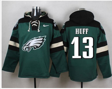Nike Philadelphia Eagles #13 Josh Huff Midnight Green Player Pullover NFL Hoodie Nike Philadelphia Eagles #13 Josh Huff Midnight Green Player Pullover NFL Hoodie