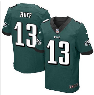 Nike Philadelphia Eagles #13 Josh Huff Midnight Green Team Color Men's Stitched NFL New Elite Jersey Nike Philadelphia Eagles #13 Josh Huff Midnight Green Team Color Men's Stitched NFL New Elite Jersey