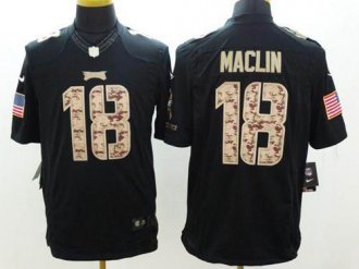 Nike Philadelphia Eagles #18 Jeremy Maclin Black NFL Limited Salute to Service Jersey Nike Philadelphia Eagles #18 Jeremy Maclin Black NFL Limited Salute to Service Jersey