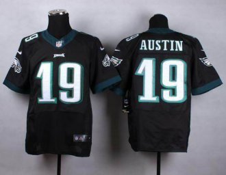 Nike Philadelphia Eagles #19 Miles Austin Black Alternate Men's Stitched NFL New Elite Jersey Nike Philadelphia Eagles #19 Miles Austin Black Alternate Men's Stitched NFL New Elite Jersey