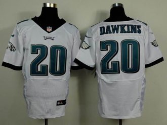 Nike Philadelphia Eagles #20 Brian Dawkins White NFL New Elite Jerse