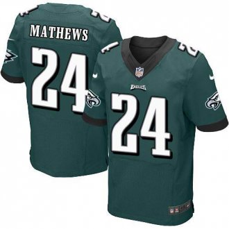 Nike Philadelphia Eagles #24 Ryan Mathews Midnight Green Team Color Men's Stitched Elite jersey Nike Philadelphia Eagles #24 Ryan Mathews Midnight Green Team Color Men's Stitched Elite jersey