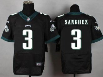 Nike Philadelphia Eagles #3 Mark Sanchez Black Alternate NFL New Elite Jersey