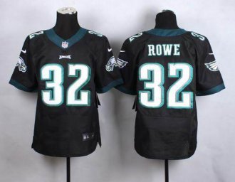 Nike Philadelphia Eagles #32 Eric Rowe Black Alternate Men's Stitched NFL New Elite Jersey Nike Philadelphia Eagles #32 Eric Rowe Black Alternate Men's Stitched NFL New Elite Jersey