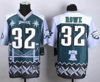 Nike Philadelphia Eagles #32 Eric Rowe Midnight Green Men's Stitched NFL Elite Noble Fashion jerse Nike Philadelphia Eagles #32 Eric Rowe Midnight Green Men's Stitched NFL Elite Noble Fashion jerse