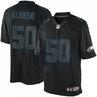 Nike Philadelphia Eagles #50 Kiko Alonso Black Men's Stitched NFL Impact Limited Jersey Nike Philadelphia Eagles #50 Kiko Alonso Black Men's Stitched NFL Impact Limited Jersey