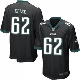 Nike Philadelphia Eagles #62 Jason Kelce Black NFL Elite Jersey Nike Philadelphia Eagles #62 Jason Kelce Black NFL Elite Jersey