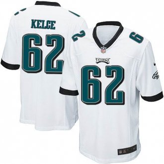 Nike Philadelphia Eagles #62 Jason Kelce White NFL Elite Jersey Nike Philadelphia Eagles #62 Jason Kelce White NFL Elite Jersey