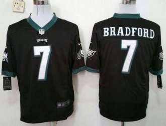 Nike Philadelphia Eagles #7 Sam Bradford Black Alternate Men's Stitched NFL Game Jersey Nike Philadelphia Eagles #7 Sam Bradford Black Alternate Men's Stitched NFL Game Jersey