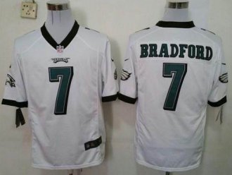 Nike Philadelphia Eagles #7 Sam Bradford White Men's Stitched NFL Game Jersey Nike Philadelphia Eagles #7 Sam Bradford White Men's Stitched NFL Game Jersey