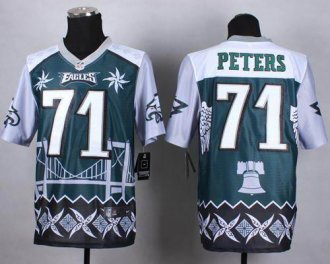 Nike Philadelphia Eagles #71 Jason Peters Midnight Green NFL Elite Noble Fashion Jersey Nike Philadelphia Eagles #71 Jason Peters Midnight Green NFL Elite Noble Fashion Jersey
