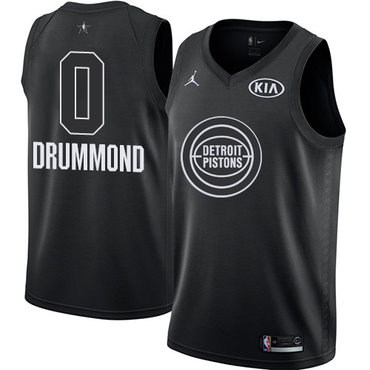 Nike Pistons #0 Andre Drummond Black Youth NBA Jordan Swingman 2018 All-Star Game Jersey Nike Pistons #0 Andre Drummond Black Youth NBA Jordan Swingman 2018 All-Star Game Jersey