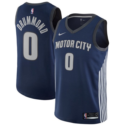 Nike Pistons #0 Andre Drummond Navy NBA Swingman City Edition Jersey Nike Pistons #0 Andre Drummond Navy NBA Swingman City Edition Jersey