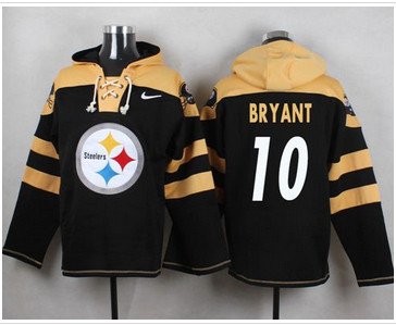 Nike Pittsburgh Steelers #10 Martavis Bryant Black Player Pullover NFL Hoodie