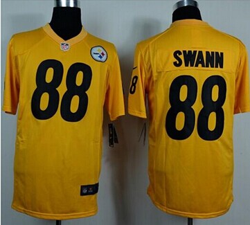 Nike Pittsburgh Steelers #88 Lynn Swann Gold NFL Game Jersey Nike Pittsburgh Steelers #88 Lynn Swann Gold NFL Game Jersey