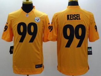 Nike Pittsburgh Steelers #99 Brett Keisel Gold NFL Limited Jersey Nike Pittsburgh Steelers #99 Brett Keisel Gold NFL Limited Jersey