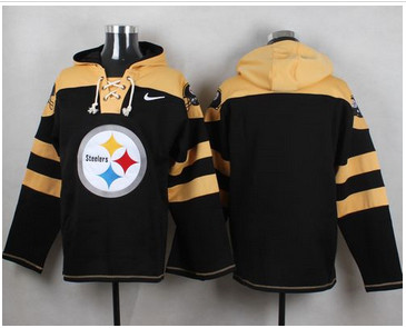 Nike Pittsburgh Steelers Blank Black Player Pullover NFL Hoodie Nike Pittsburgh Steelers Blank Black Player Pullover NFL Hoodie