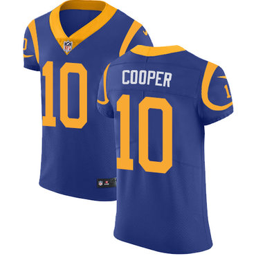 Nike Rams #10 Pharoh Cooper Royal Blue Alternate Men's Stitched NFL Vapor Untouchable Elite Jersey Nike Rams #10 Pharoh Cooper Royal Blue Alternate Men's Stitched NFL Vapor Untouchable Elite Jersey