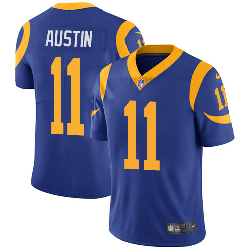 Nike Rams #11 Tavon Austin Royal Blue Alternate Men's Stitched NFL Vapor Untouchable Limited Jersey Nike Rams #11 Tavon Austin Royal Blue Alternate Men's Stitched NFL Vapor Untouchable Limited Jersey