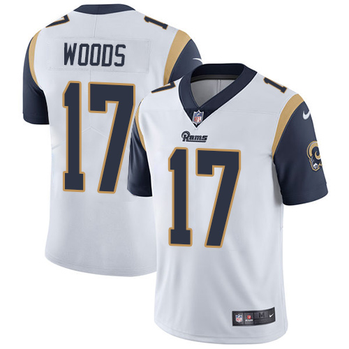 Nike Rams #17 Robert Woods White Youth Stitched NFL Vapor Untouchable Limited Jersey Nike Rams #17 Robert Woods White Youth Stitched NFL Vapor Untouchable Limited Jersey
