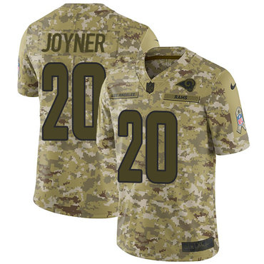 Nike Rams #20 Lamarcus Joyner Camo Youth Stitched NFL Limited 2018 Salute to Service Jersey Nike Rams #20 Lamarcus Joyner Camo Youth Stitched NFL Limited 2018 Salute to Service Jersey