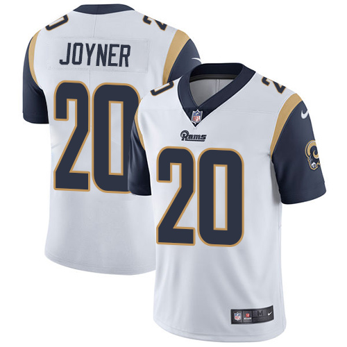 Nike Rams #20 Lamarcus Joyner White Youth Stitched NFL Vapor Untouchable Limited Jersey Nike Rams #20 Lamarcus Joyner White Youth Stitched NFL Vapor Untouchable Limited Jersey