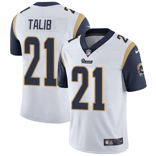 Nike Rams #21 Aqib Talib White Youth Stitched NFL Vapor Untouchable Limited Jersey Nike Rams #21 Aqib Talib White Youth Stitched NFL Vapor Untouchable Limited Jersey