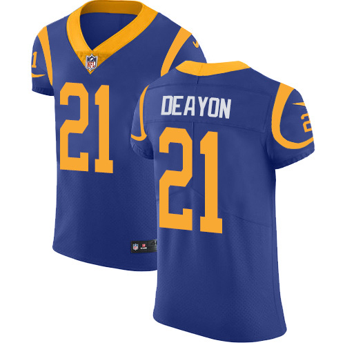 Nike Rams #21 Donte Deayon Royal Blue Alternate Men's Stitched NFL New Elite Jersey Nike Rams #21 Donte Deayon Royal Blue Alternate Men's Stitched NFL New Elite Jersey