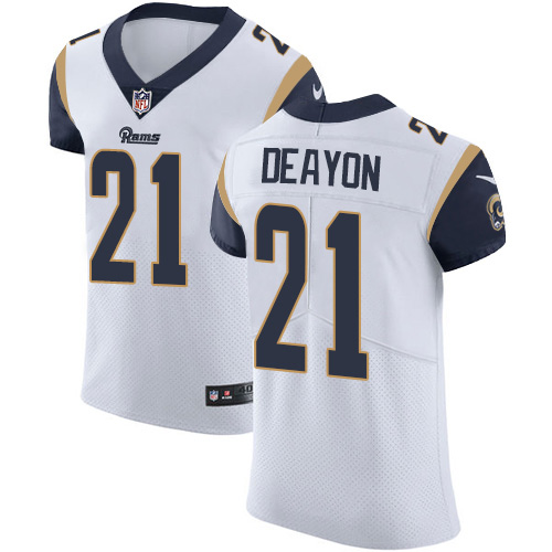 Nike Rams #21 Donte Deayon White Men's Stitched NFL New Elite Jersey Nike Rams #21 Donte Deayon White Men's Stitched NFL New Elite Jersey