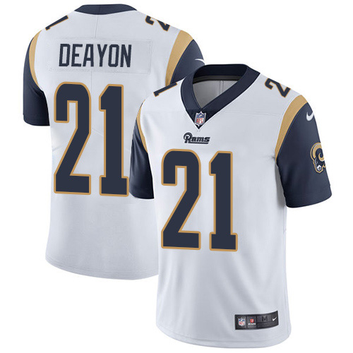 Nike Rams #21 Donte Deayon White Men's Stitched NFL Vapor Untouchable Limited Jersey Nike Rams #21 Donte Deayon White Men's Stitched NFL Vapor Untouchable Limited Jersey