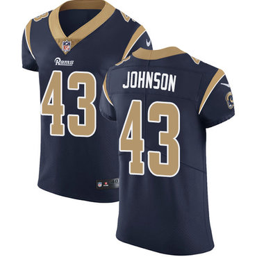 Nike Rams #43 John Johnson Navy Blue Team Color Men's Stitched NFL Vapor Untouchable Elite Jersey Nike Rams #43 John Johnson Navy Blue Team Color Men's Stitched NFL Vapor Untouchable Elite Jersey