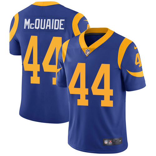 Nike Rams #44 Jacob McQuaide Royal Blue Alternate Men's Stitched NFL Vapor Untouchable Limited Jersey Nike Rams #44 Jacob McQuaide Royal Blue Alternate Men's Stitched NFL Vapor Untouchable Limited Jersey