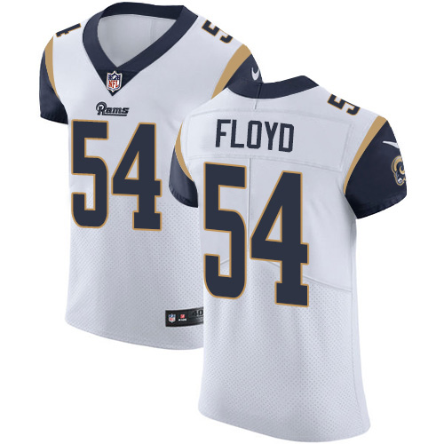 Nike Rams #54 Leonard Floyd White Men's Stitched NFL New Elite Jersey Nike Rams #54 Leonard Floyd White Men's Stitched NFL New Elite Jersey