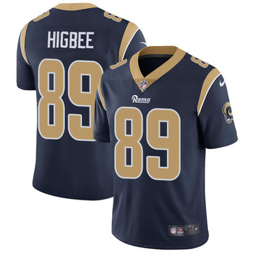Nike Rams #89 Tyler Higbee Navy Blue Team Color Youth Stitched NFL Vapor Untouchable Limited Jersey Nike Rams #89 Tyler Higbee Navy Blue Team Color Youth Stitched NFL Vapor Untouchable Limited Jersey
