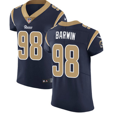 Nike Rams #98 Connor Barwin Navy Blue Team Color Men's Stitched NFL Vapor Untouchable Elite Jersey Nike Rams #98 Connor Barwin Navy Blue Team Color Men's Stitched NFL Vapor Untouchable Elite Jersey