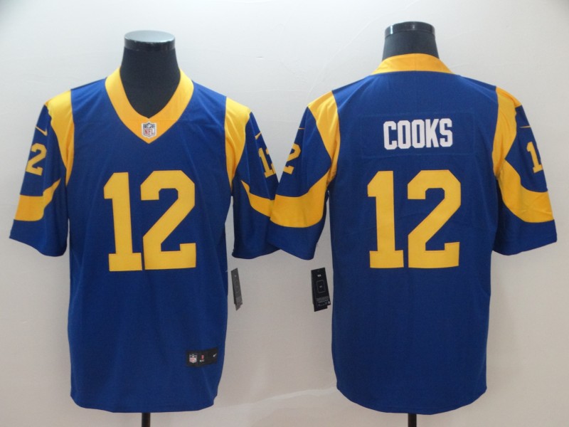 Nike Rams 12 Brandin Cooks Royal Alternate Vapor Untouchable Limited Jersey Nike Rams 12 Brandin Cooks Royal Alternate Vapor Untouchable Limited Jersey