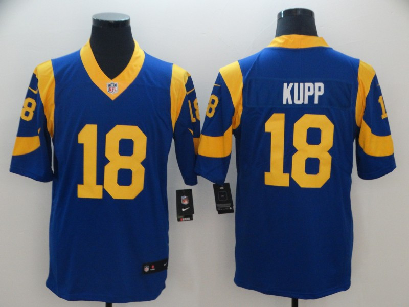 Nike Rams 18 Cooper Kupp Royal Vapor Untouchable Limited Jersey Nike Rams 18 Cooper Kupp Royal Vapor Untouchable Limited Jersey