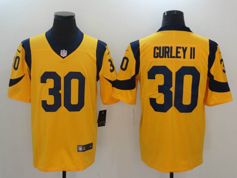 Nike Rams 30 Todd Gurley II Gold Vapor Untouchable Player Limited Jersey Nike Rams 30 Todd Gurley II Gold Vapor Untouchable Player Limited Jersey