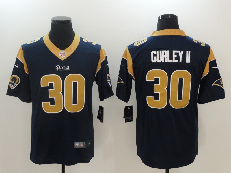 Nike Rams 30 Todd Gurley II Navy Vapor Untouchable Player Limited Jersey Nike Rams 30 Todd Gurley II Navy Vapor Untouchable Player Limited Jersey