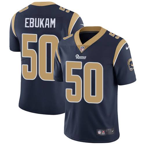 Nike Rams 50 Samson Ebukam Navy Vapor Untouchable Limited Jersey Nike Rams 50 Samson Ebukam Navy Vapor Untouchable Limited Jersey
