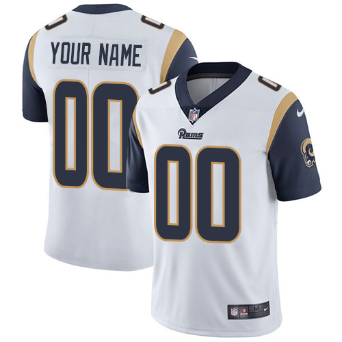 Nike Rams White Men's Customized Vapor Untouchable Player Limited Jersey Nike Rams White Men's Customized Vapor Untouchable Player Limited Jersey