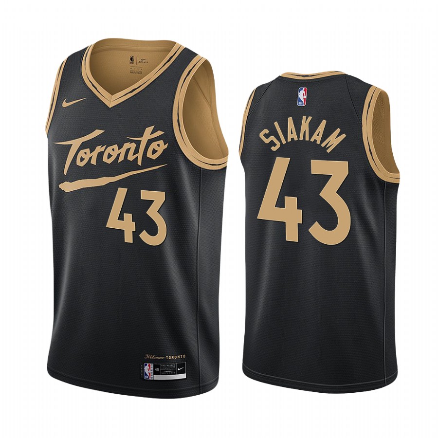 Nike Raptors #43 Pascal Siakam Black NBA Swingman 2020-21 City Edition Jersey Nike Raptors #43 Pascal Siakam Black NBA Swingman 2020-21 City Edition Jersey