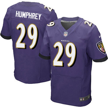 Nike Ravens #29 Marlon Humphrey Purple Team Color Men's Stitched NFL New Elite Jersey Nike Ravens #29 Marlon Humphrey Purple Team Color Men's Stitched NFL New Elite Jersey