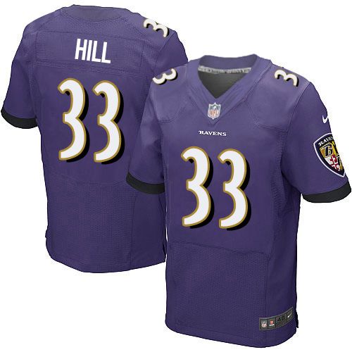 Nike Ravens #33 Will Hill Purple Team Color Men's Stitched NFL New Elite jerseys Nike Ravens #33 Will Hill Purple Team Color Men's Stitched NFL New Elite jerseys